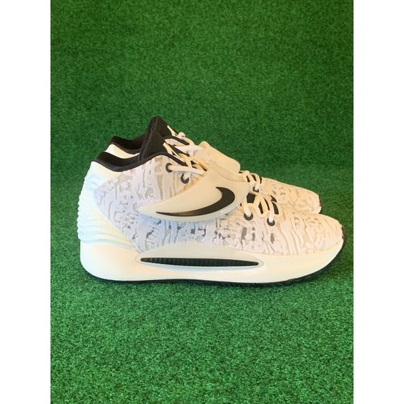 Nike KD14 TB Promo Basketball Shoes White Black Men\'s Size 8.5 DM5040-100 main image 11